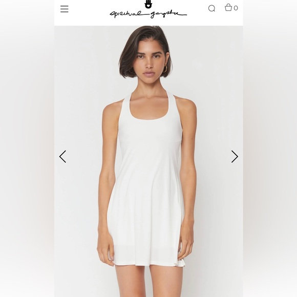 NWT It’s a Vibe Active Dress. Super cute. Shorts w/ pocket underneath - Picture 5 of 11